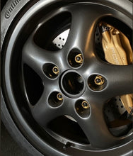 Load image into Gallery viewer, Press-in bullet nose titanium wheel lug studs