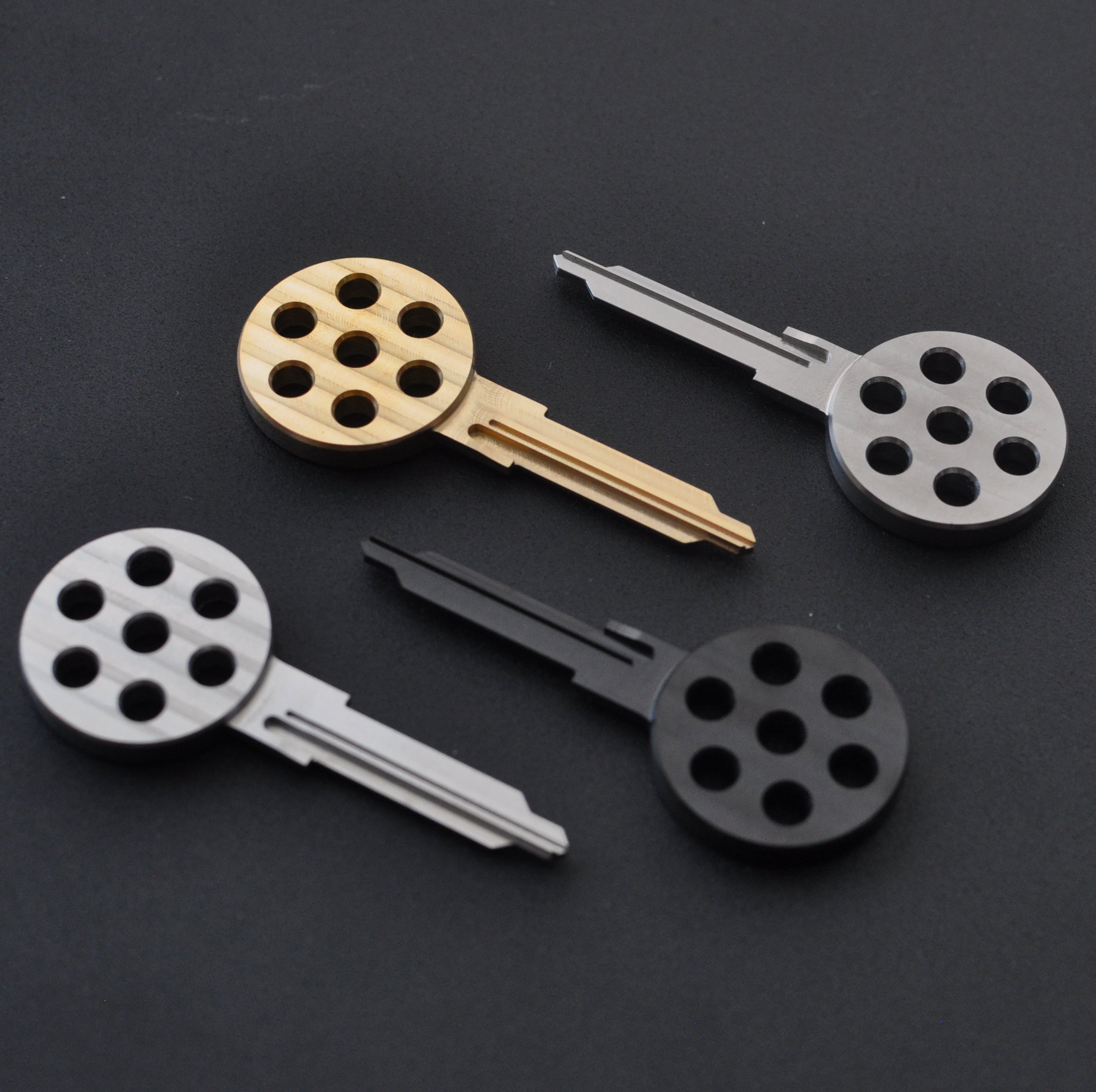 917 style machined ignition key for Porsche 911 912 and 914 (1970