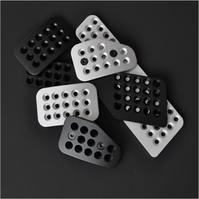 aluminum pedal covers Aluminum Pedal Set Porsche