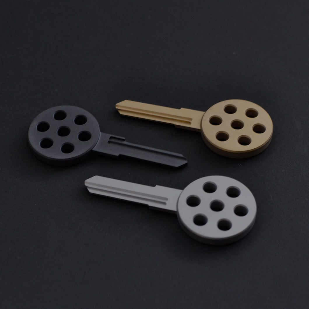 917 style machined ignition key for Porsche 924/944